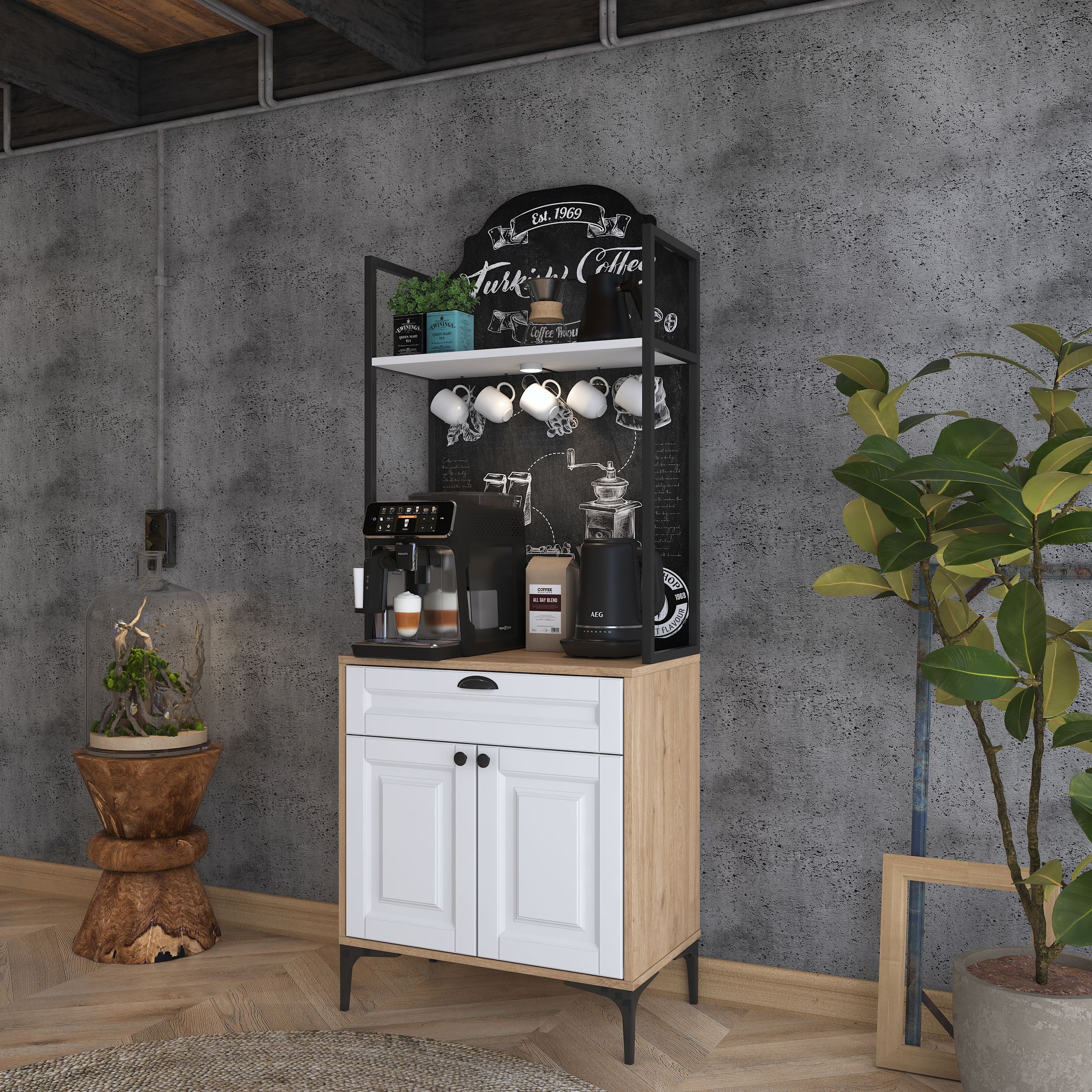 Kahve Köşesi Kurulumu ile Yaşam Alanlarınıza Huzurlu Bir Dokunuş Ekliyoruz